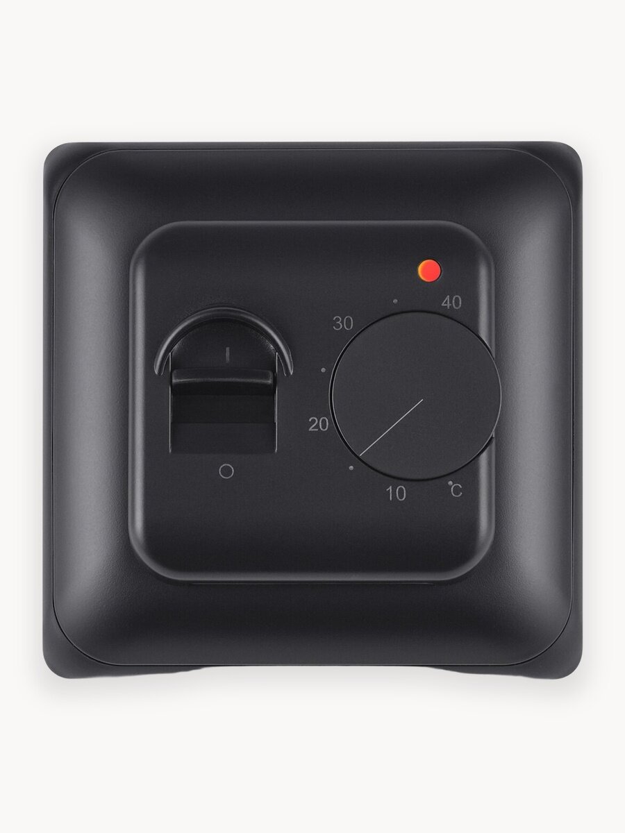 Терморегулятор Varmel RTC 70.26 черный, механический для теплого пола