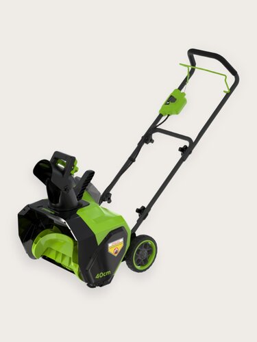 Изображение товара Снегоуборщик аккумуляторный Greenworks G40ST40, 40V, 40 см, с 1хАКБ 5 Ач и ЗУ (2603607UB)