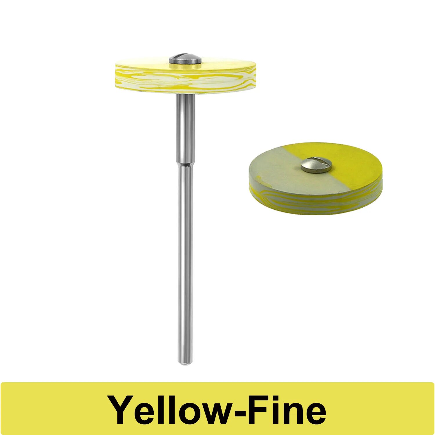 Резиновый алмазный полировальный диск Well CK Yellow