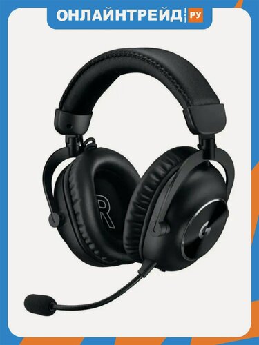 Изображение товара Игровые наушники Logitech G Pro X 2 Lightspeed, беспроводные (Lightspeed), черный