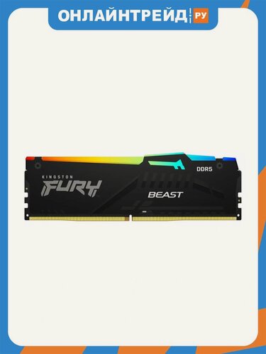 Изображение товара Оперативная память Kingston Beast RGB EXPO 16Gb DDR5-6000 DIMM (KF560C30BBEA-16)