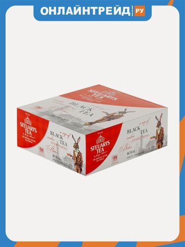 Изображение товара Чай черный Steuarts Black Tea Royal (100 пакетиков)