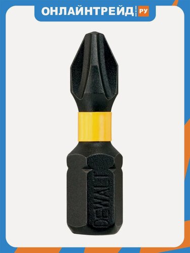 Изображение товара Биты ударные Dewalt DT7994T [25мм, PH2, Torsion, 5шт]