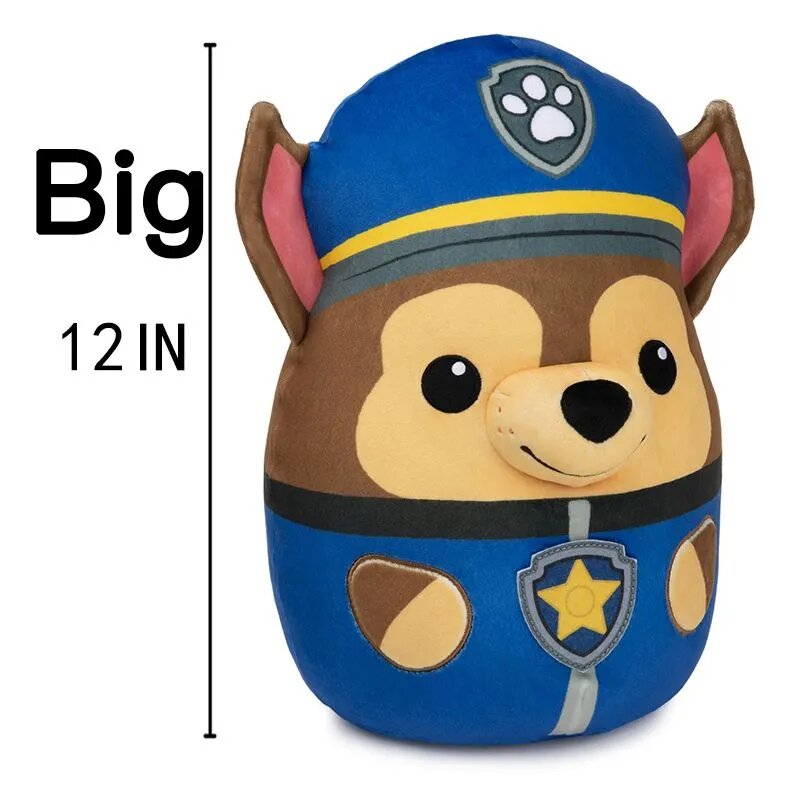 PAW Patrol Squish Plush Toy / Детские мягкие плюшевые игрушки для выжимания животных, популярные мультяшные персонажи, подходящие для подарков-сюрпризов детям в возрасте от 3 лет и старше