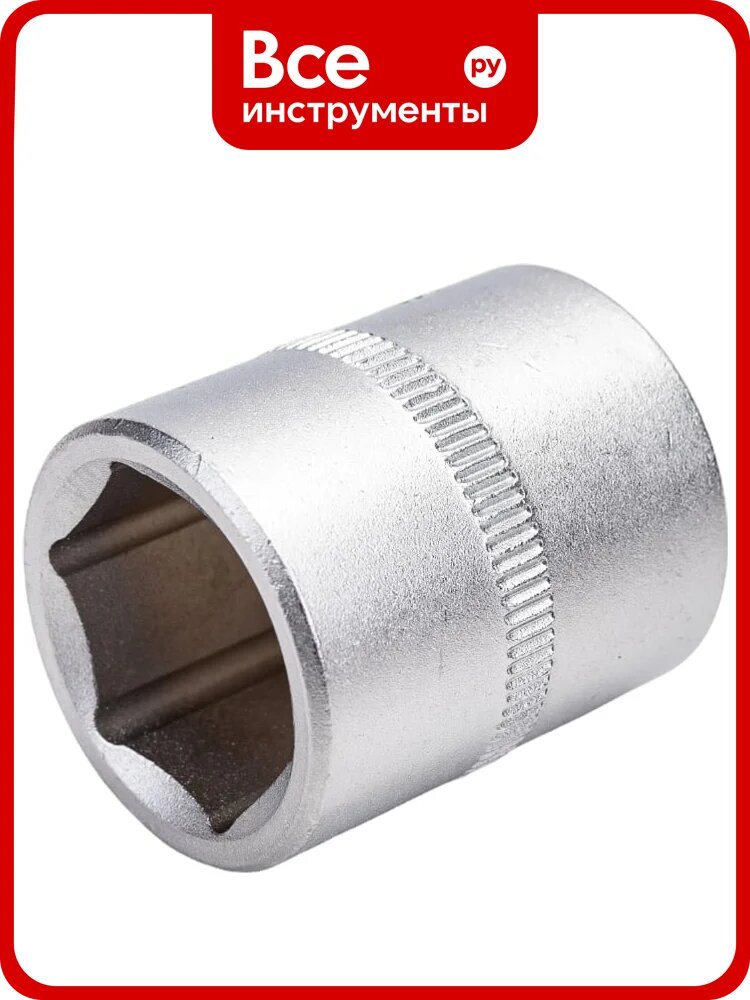 Головка торцевая 6-гранная (18 мм; L=30 мм; 3/8DR) ROCKFORCE RF-53518(8664)