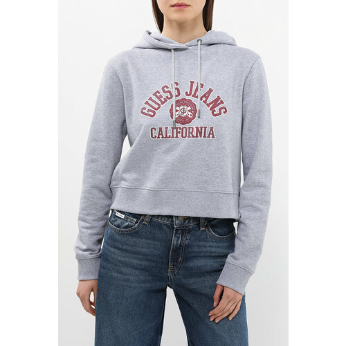 фото Толстовка guess jeans, размер m, , серый