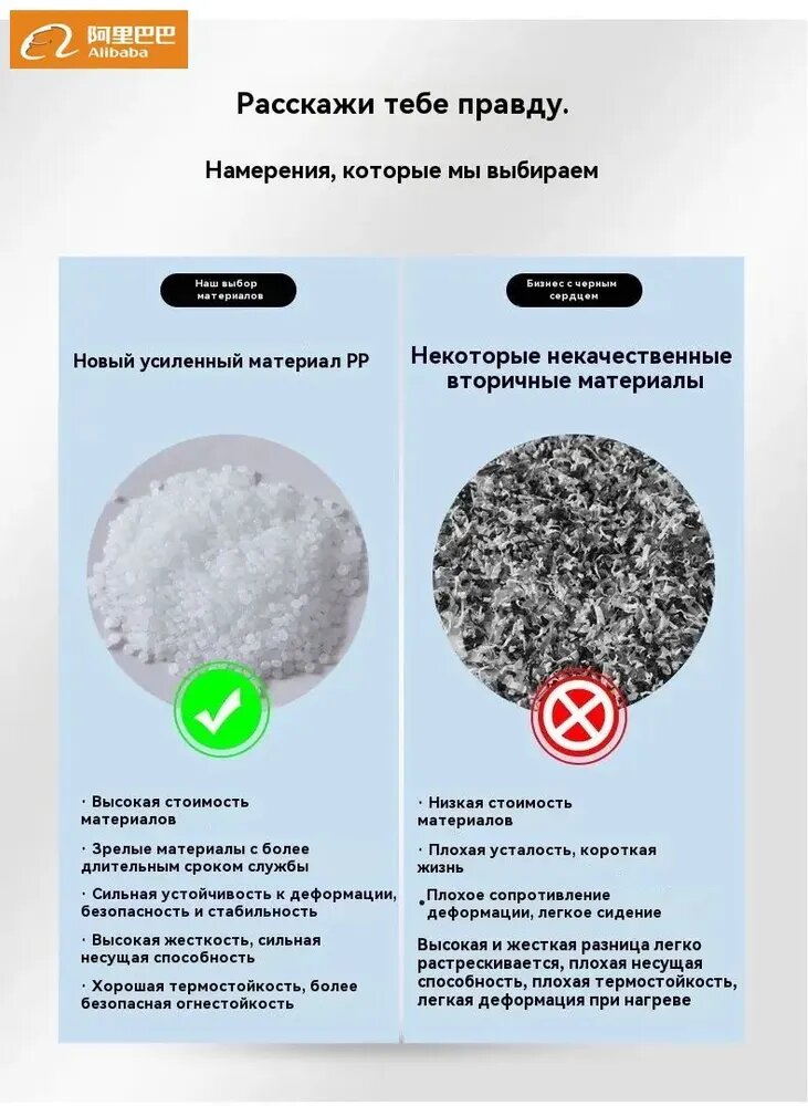 Стул, 1 шт, синий, пластик, металл, ширина 39 см, высота 77 см, глубина 47 см — фото 1