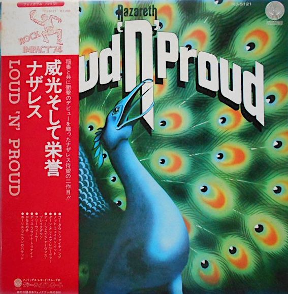 Виниловая пластинка - Nazareth - Loud'N'Proud (коллекционный 1 Japan press 1974 в отличном состоянии mint/mint/obi)