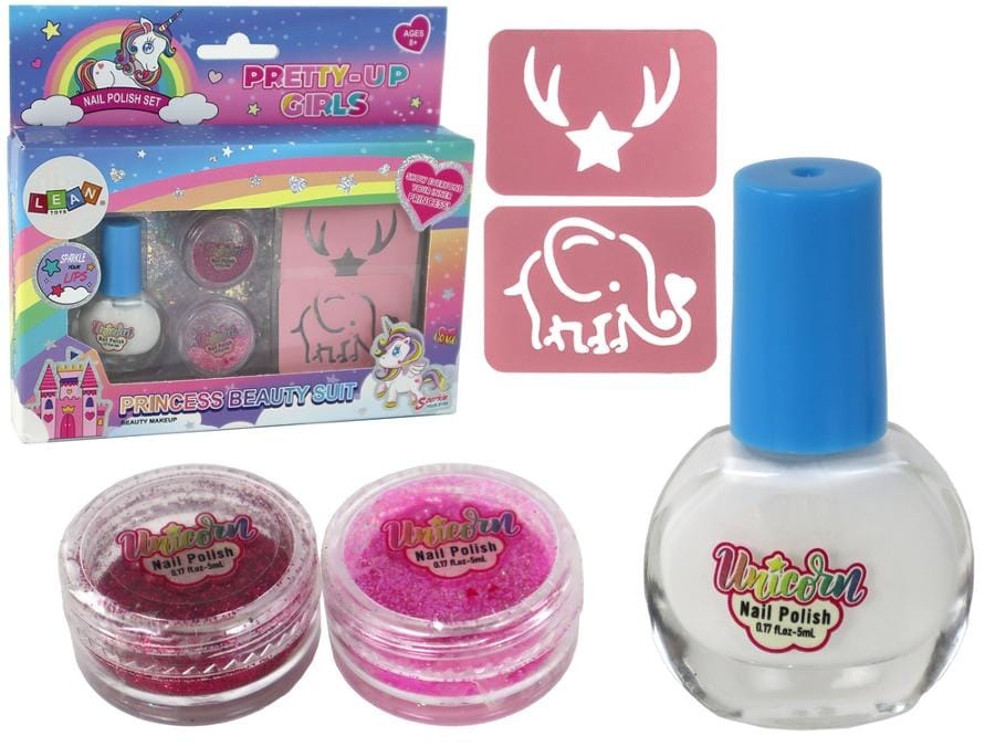 Набор для рисования, росписи Lean Toys Салон красоты, белый