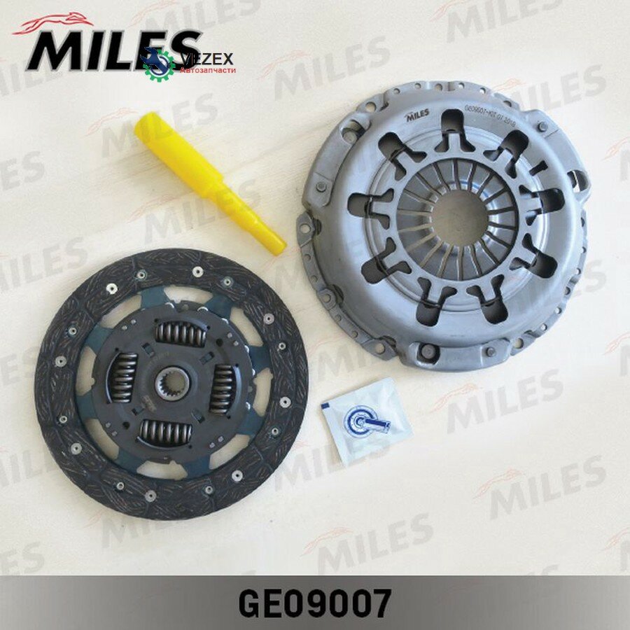 MILES GE09007 Сцепление, комплект