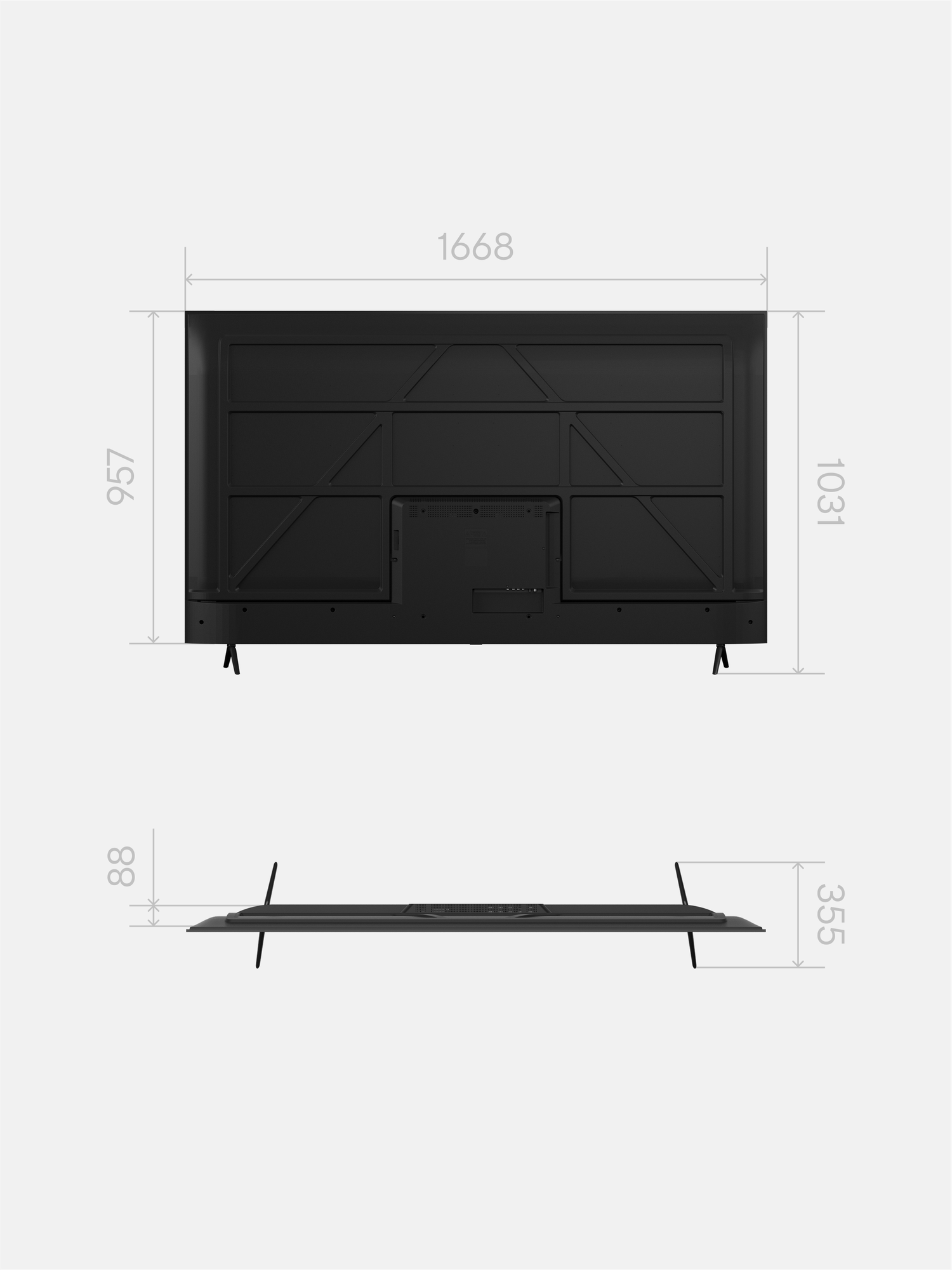 75” Телевизор Tuvio 4K ULTRA HD QLED Frameless на платформе YaOS, TQ75UFGHH12, темно-серый — фото 18