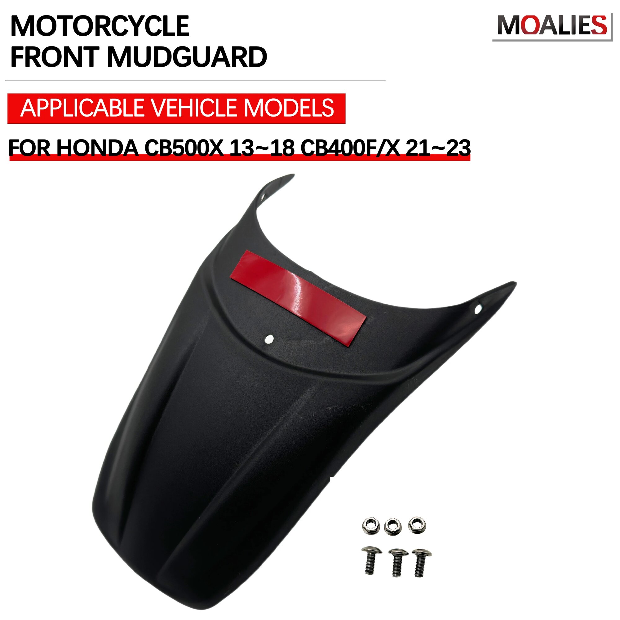 Для HONDA CB500X 2013-2018 CB400X 2021-2023 CB400F 2021-2023 удлинитель крыла, брызговик, удлинитель переднего брызговика
