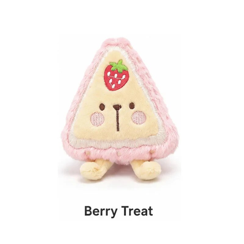 Мягкие плюшевые игрушки-пищалки для собак Berry Treat