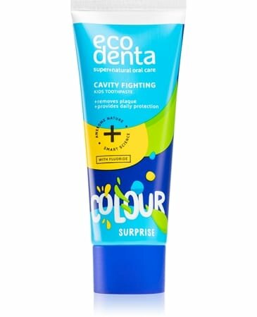 Зубная паста Ecodenta Colour Surprise, унисекс, 75 мл