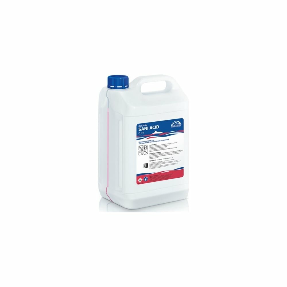 Гель для удаления известкового налета DOLPHIN Sani Acid 5л 745167