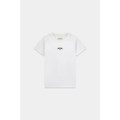 фото Футболка guess jeans, размер l, белый