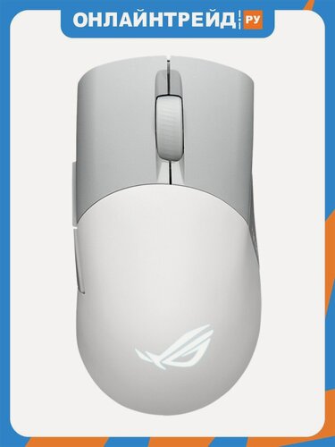 Изображение товара Мышь беспроводная/проводная Asus P709 ROG Keris Wireless AimPoint белый (90MP02V0-BMUA10)