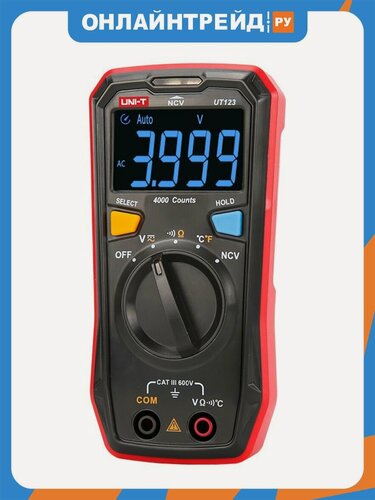 Изображение товара Мультиметр цифровой карманный Uni-t UT123