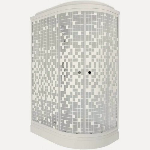 Изображение товара Душевая кабина Triton Коралл 120x80 Щ0000061817 белый профиль, без гидромассажа, левая
