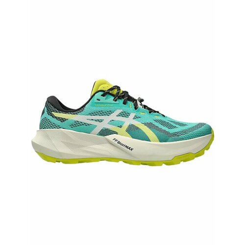 фото Кроссовки asics trabuco 14, полнота f (eu)/ на среднюю стопу, размер 7.5 us, зеленый