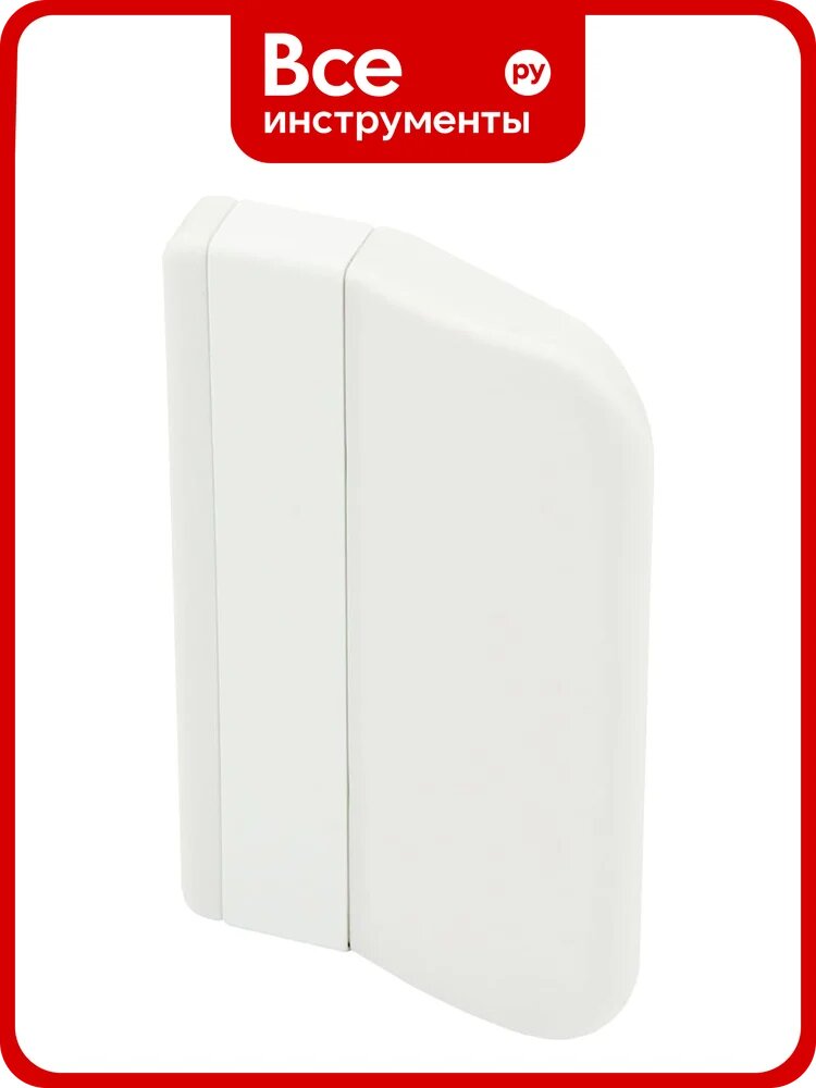 Ручка балконная Palladium BH WW PL 110829, пластик, белая, 70 мм x 46 мм x 8 мм