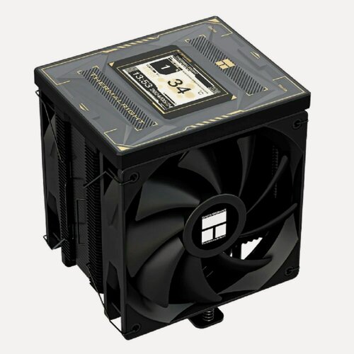 Изображение товара Thermalright Вентиляторы Кулер Burst Assassin 120 Vision Black LGA115X 1200 1700 1851 2x120mm PWM Fan, медное основание, 6 тепл. трубок 6мм TRBA120VB