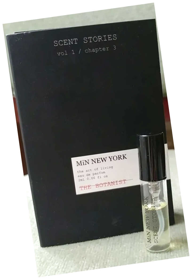 Проба аромата Min New York The Botanist 2 / Парфюмерная вода Мин Нью Йорк Ботанист мини / Оригинальный парфюм