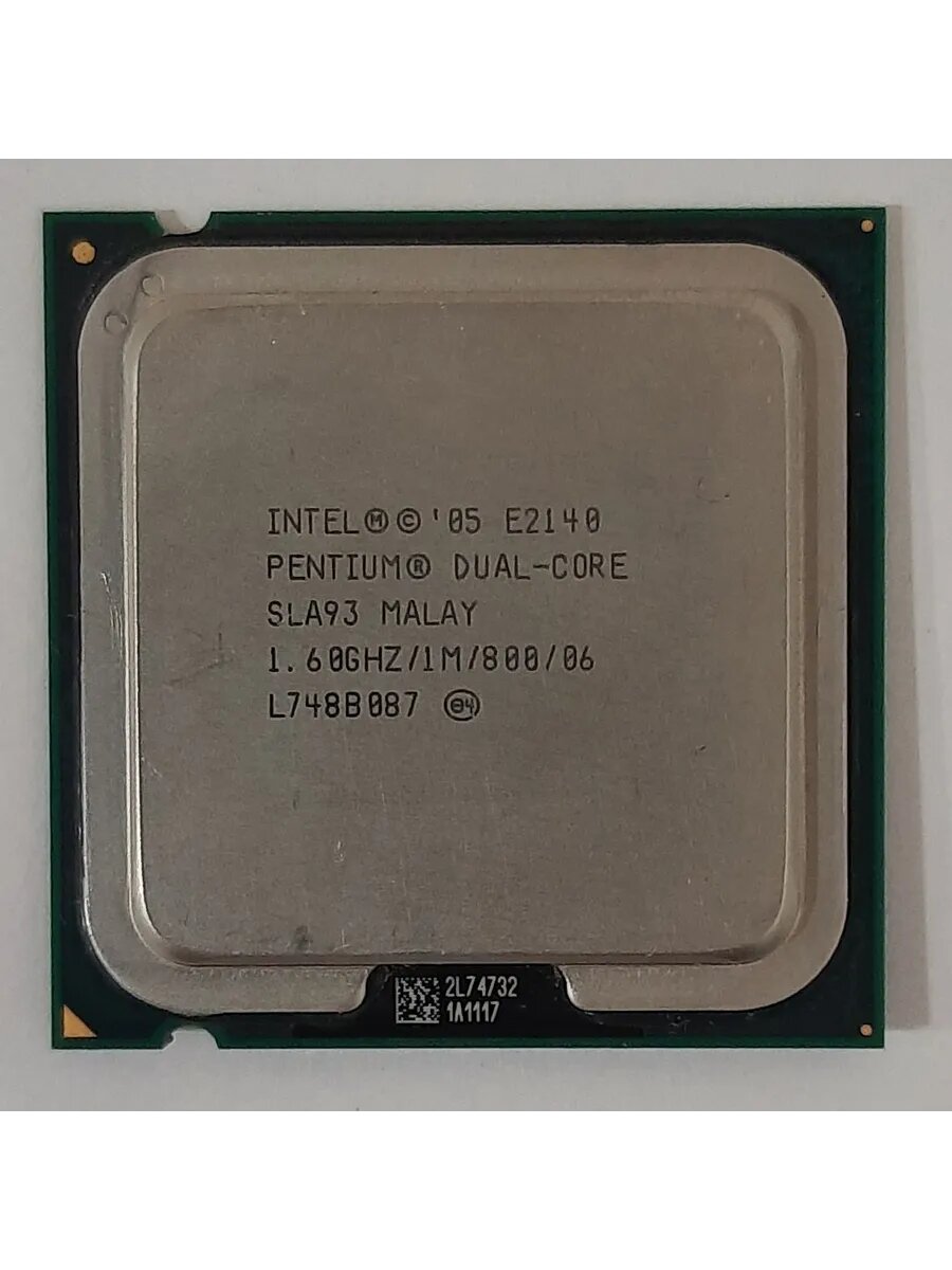 Процессор Intel Pentium Dual Core Е2140 1.6Ghz x2 s 775