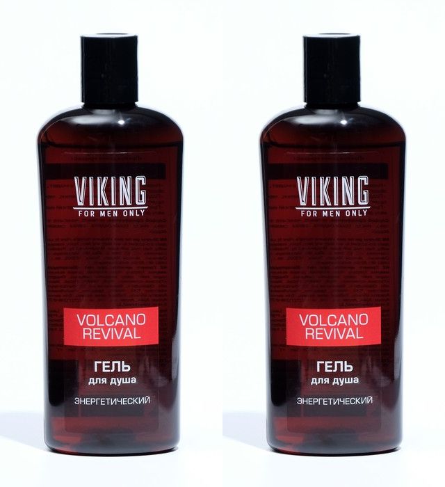 Viking Гель для душа Пробуждение вулкана, 300 мл, 2 шт