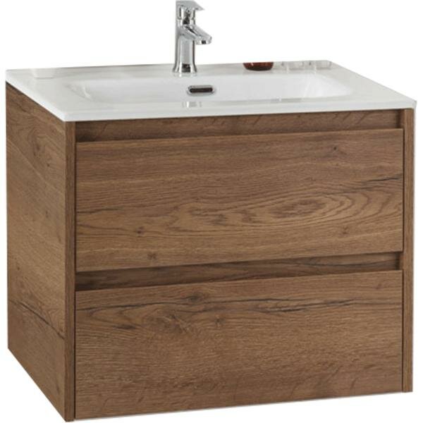 Тумба под раковину BelBagno KRAFT 39-500 390-2C-SO-RT подвесная Rovere Tabacco
