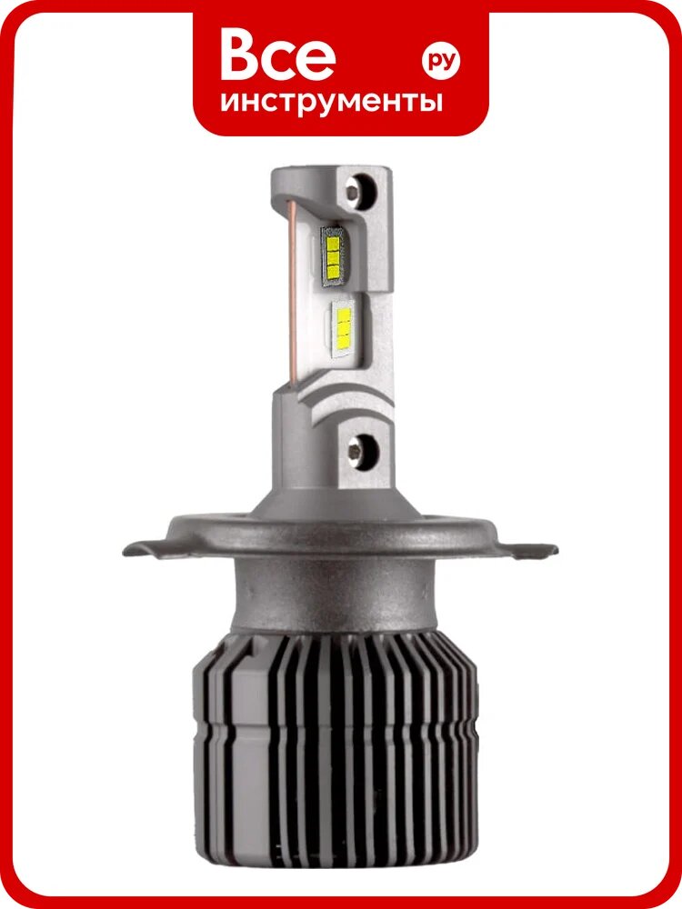 Светодиодная лампы MTF Light DYNAMIC VISION LED, H4/H19, 30W, 2500lm, 5500K, кулер, комплект. DV04K5