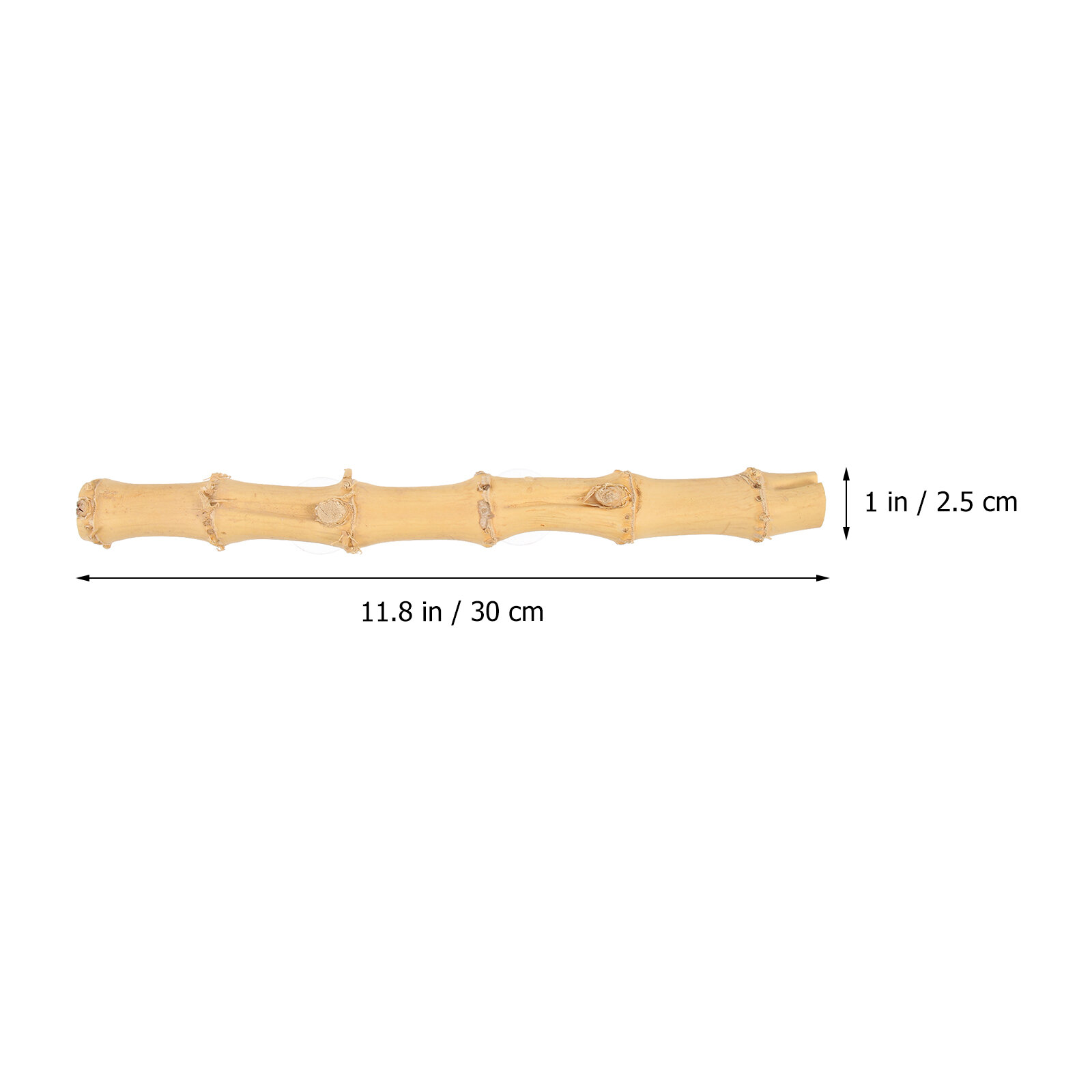Деревянная Подставка Для Рептилий Оформление Ветка Для Лазания 30X2.5X2.5Cm