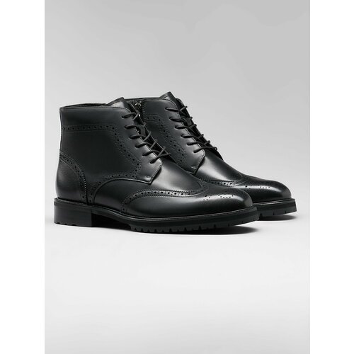 фото Ботинки броги henderson, размер 41, black