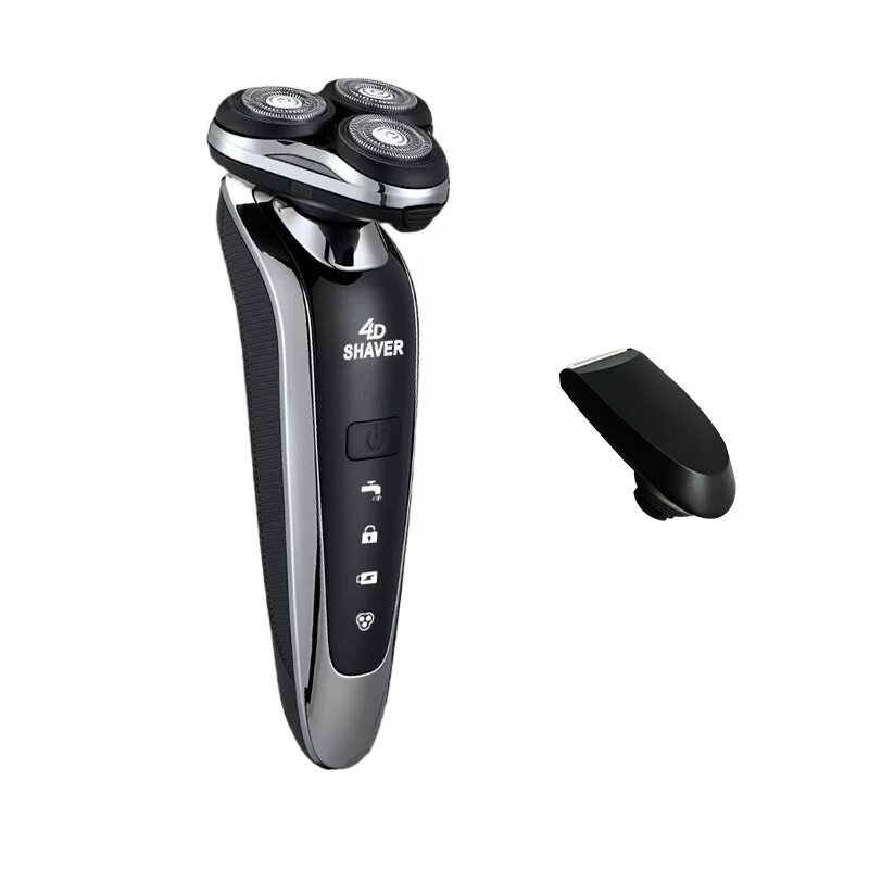 Shaver4D Электрическая бритва с тримером для бороды для мужского ухода и точной стрижки лица