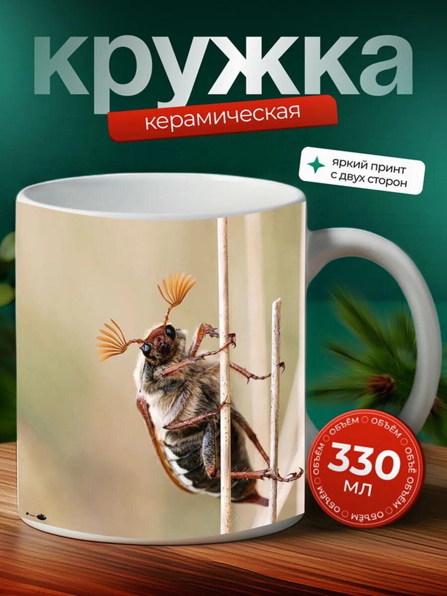 Кружка Колорадский жук насекомое 2,