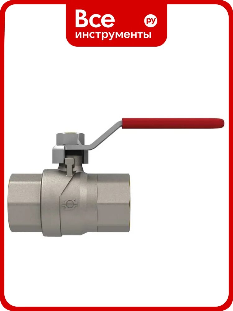 Кран шаровой FIV 1 1/4" г/г, стальная ручка 80008114