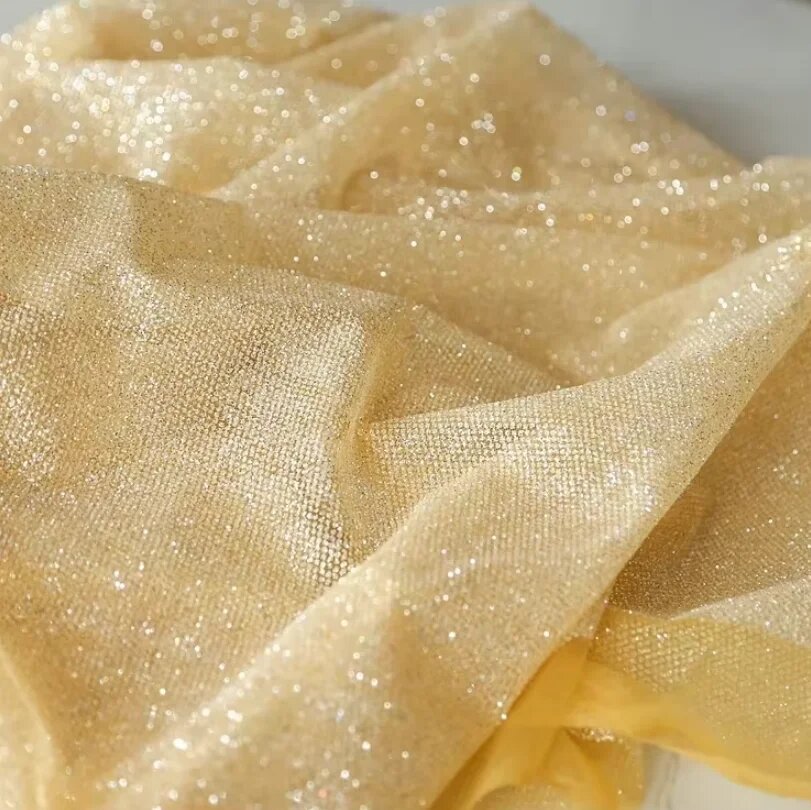 Кружевная ткань Gold yellow