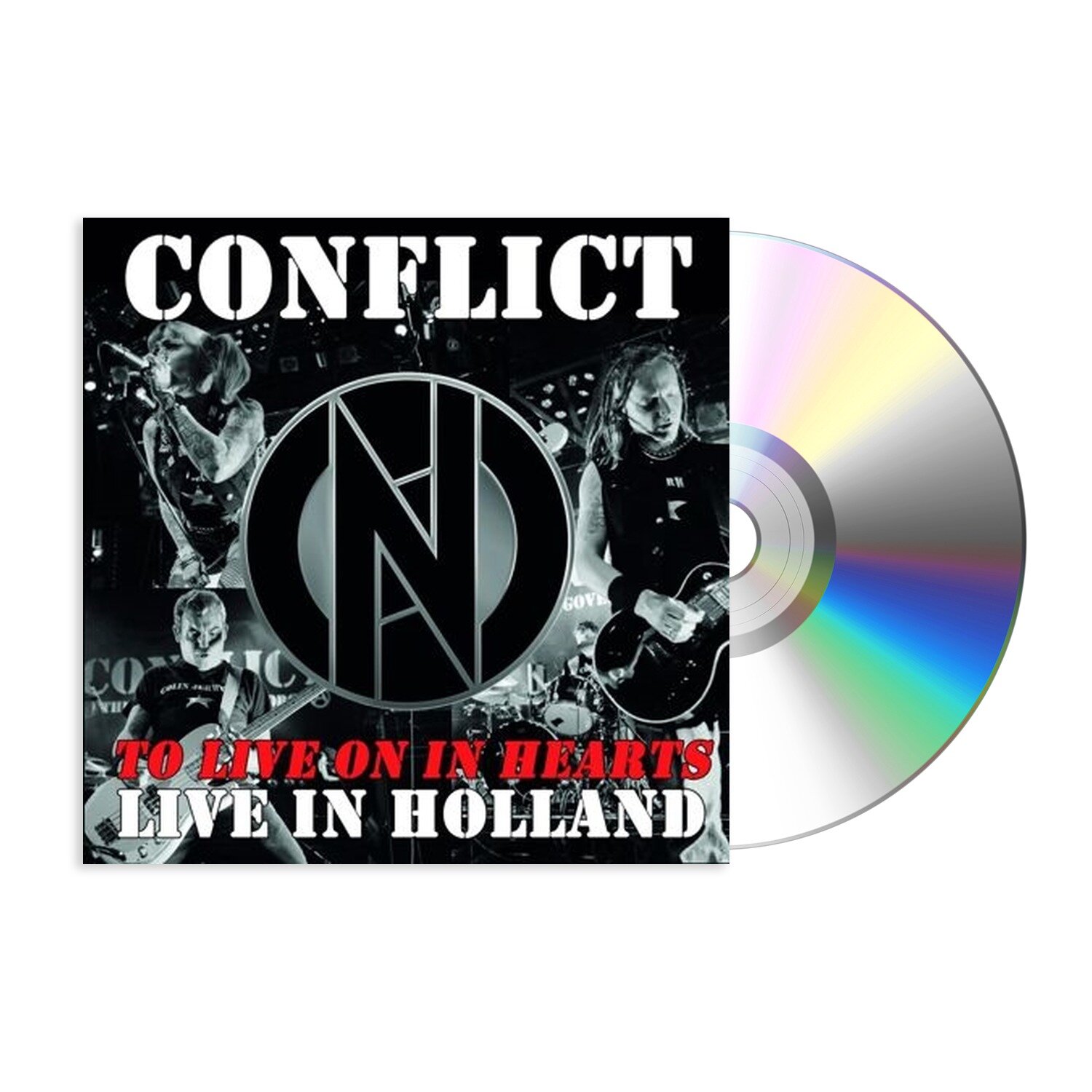 Музыка CD Conflict - To Live On In Hearts Live In Holland