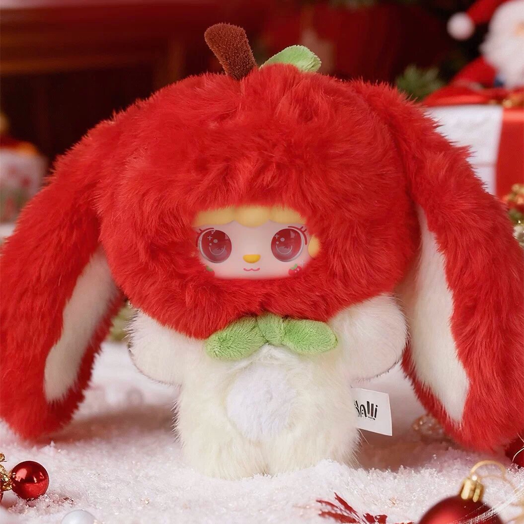 Плюшевый сюрприз Yooki серия Динь-Динь-Динь Рождество, фигурка-игрушка, подарок - Кролик (Открытая коробка)