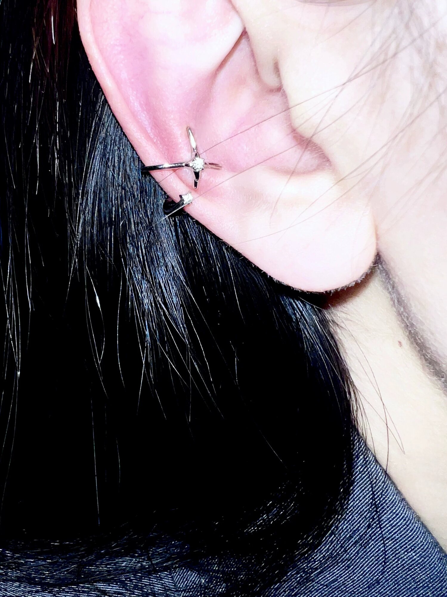 Серьги одиночные