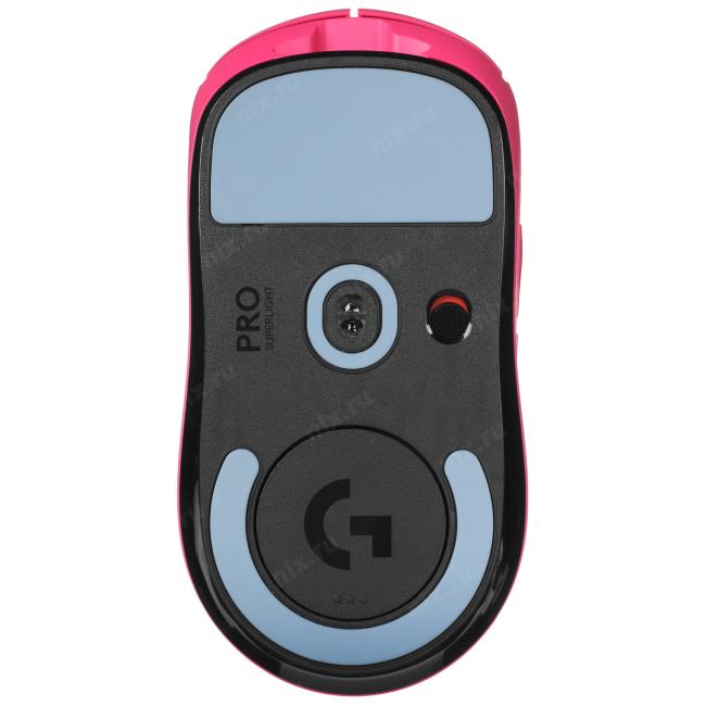 Мышь Logitech G Pro X Superlight розовый оптическая 25600dpi беспров. USB 4but (910-005960) — фото 1