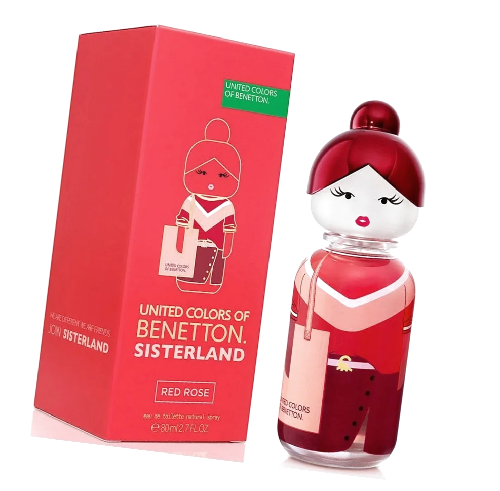 Benetton Sisterland Red Rose туалетная вода для женщин 50 мл - Систерленд Ред Розе
