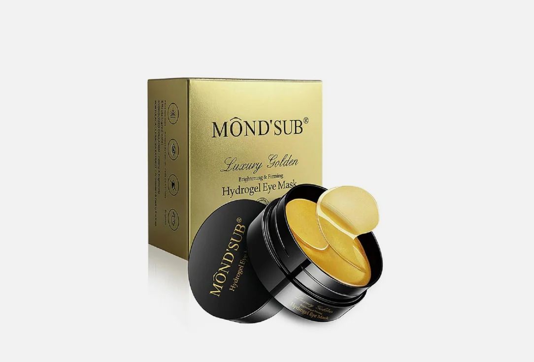 Патчи для глаз Mondsub Hydro Gel Eye Mask(GOLDEN)