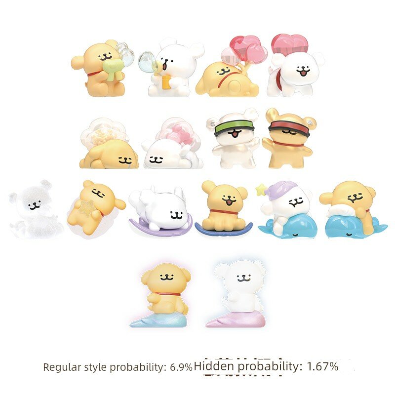 Line Dog Dream Series Mini Blind Bag - 5 Уникальных Фигурок в Мешочке, Идеально для Коллекционеров и Подарков Девушкам