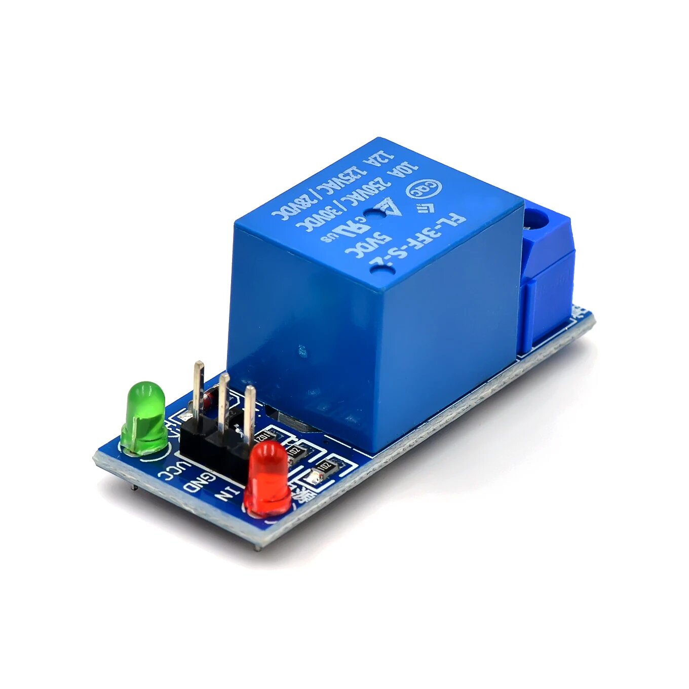 Релейный модуль 5В, 1 канал, Цвет: 1 Chanle relay