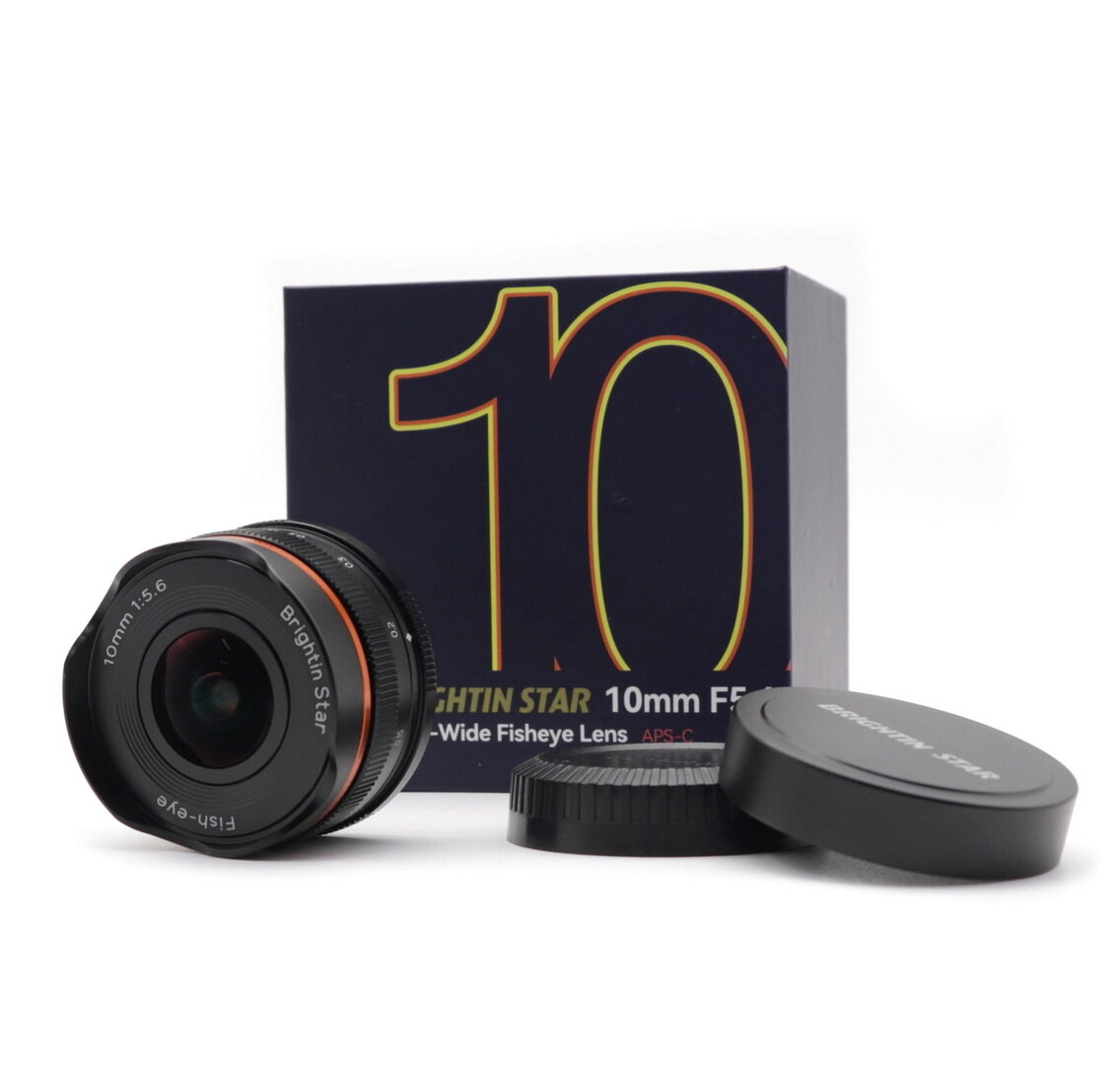 Brightin Star 10mm f/5.6 Fish-eye FX-Mount в упаковке