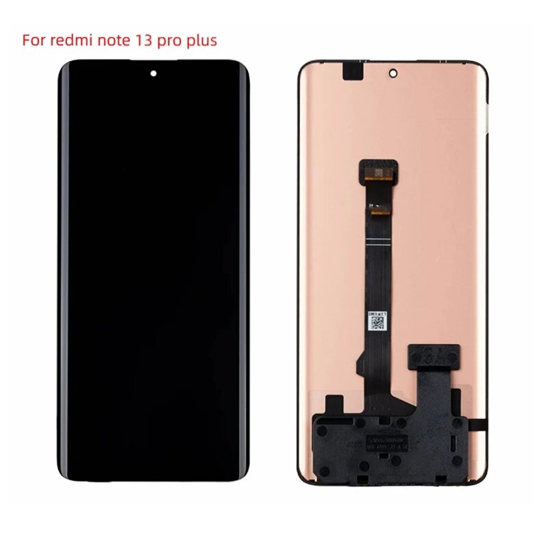 Amoled для redmi note 13 pro + 5 г ЖК-экран + сенсорное стекло дигитайзер note 13pro plus 23090RA98C 23090RA98G 23090RA98I