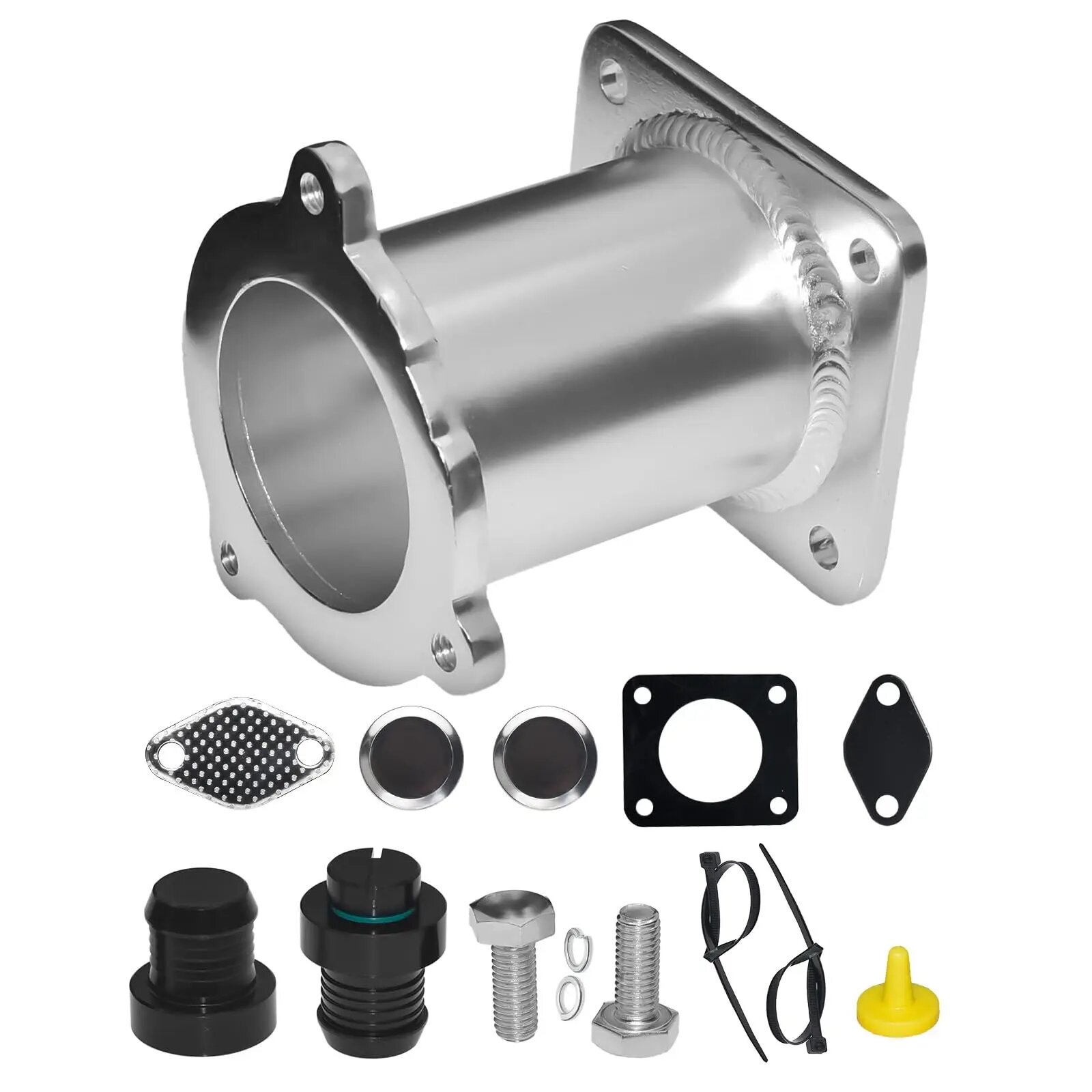 Комплект клапанов EGR для M47N2 M57N2 E60 E61 E87 E90 E92 E93 320 325D 330D 525D 530D 11717804381 11717792077 Комплект алюминиевых клапанов EGR