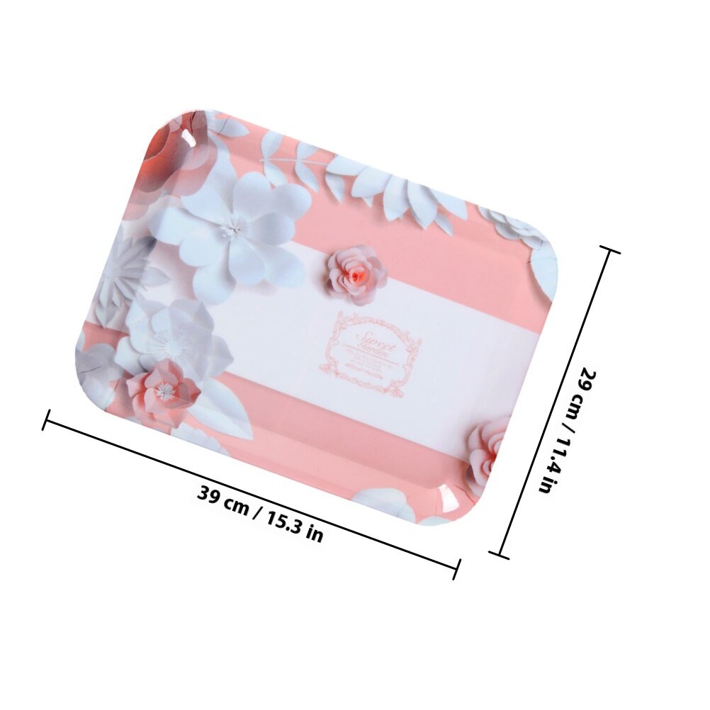 Поднос Для Подачи Еды Из Резины Размером 39x29 Cm Подходит Для Различных Поводов И Больших Вместимости