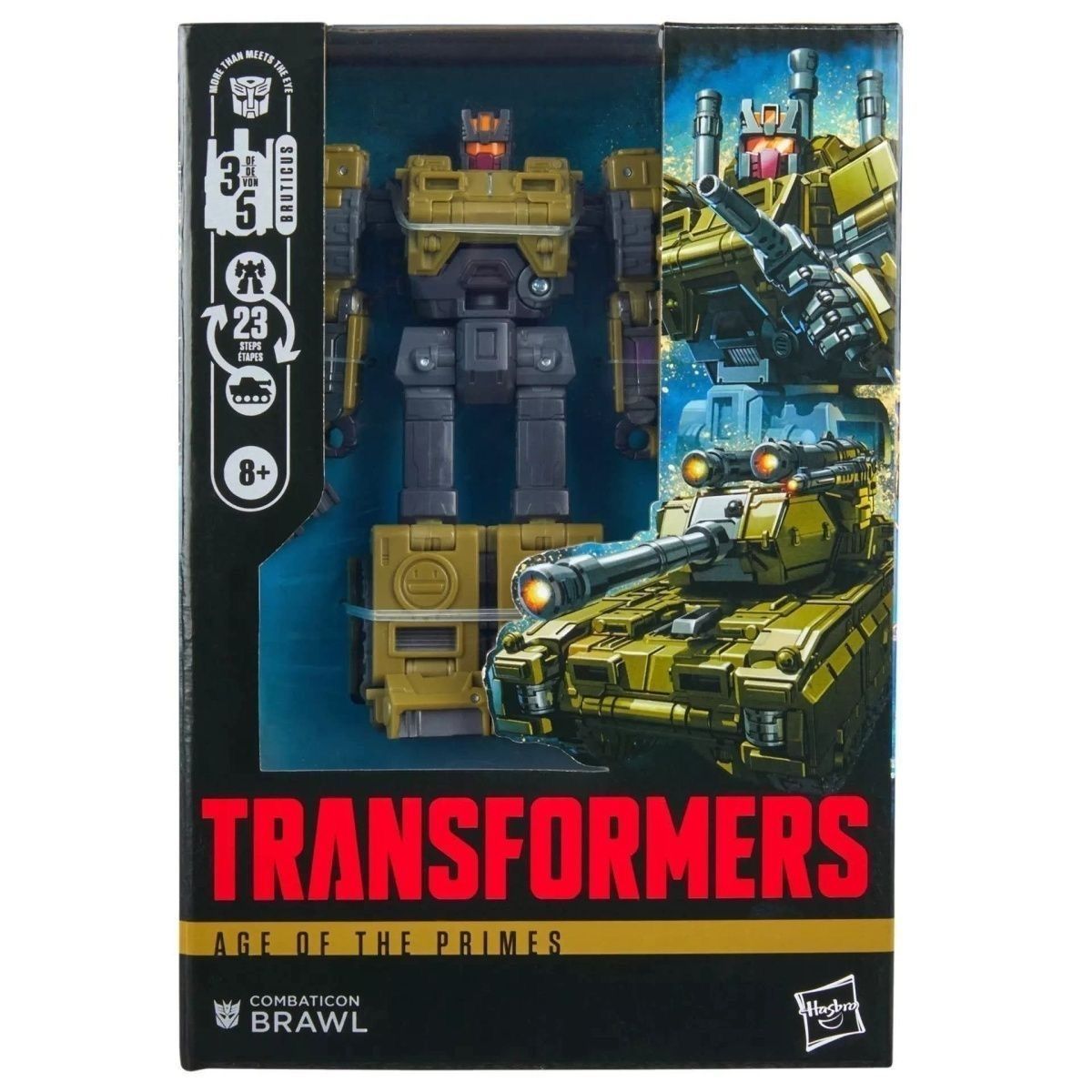 Трансформеры игрушки Hasbro Transformers: Age of the Primes Voyager Class Combaticon Brawl 14cm G1997